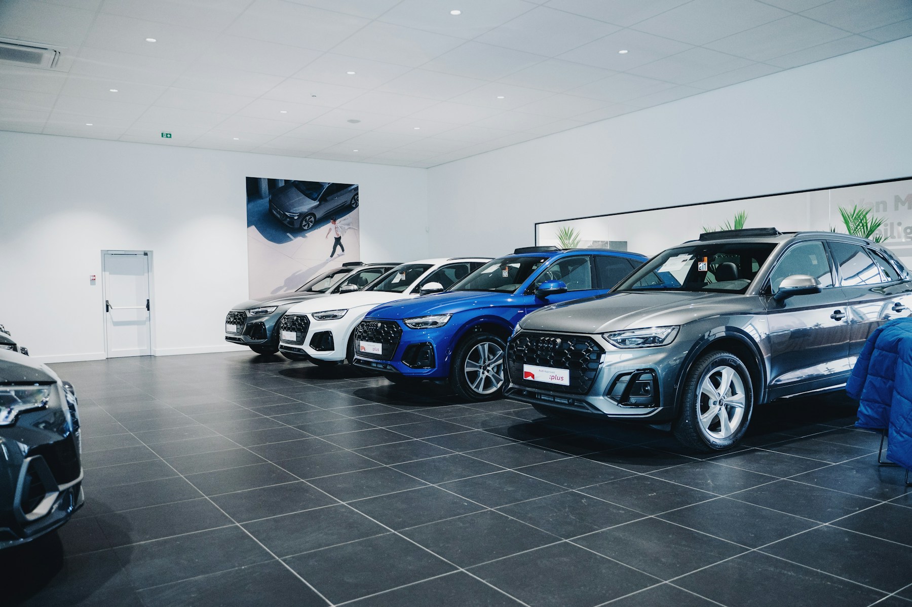 Modern automotive showroom
